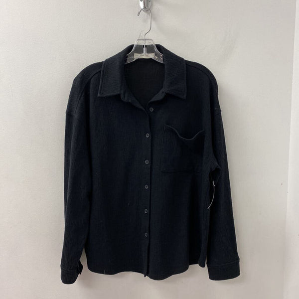 OAK + FORT WOMEN'S BLOUSE/SHIRT black S