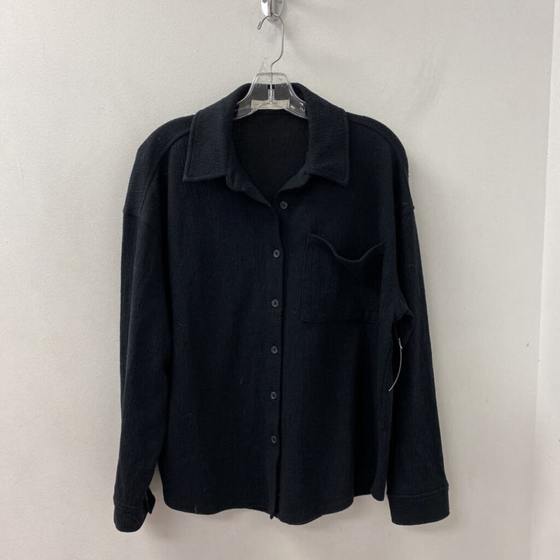 OAK + FORT WOMEN'S BLOUSE/SHIRT black S