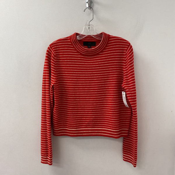 ZARA WOMEN'S SWEATER red white M