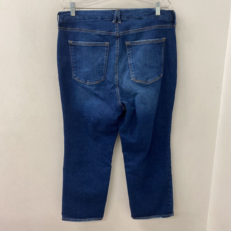 GOOD AMERICAN WOMEN'S JEANS blue 14-18