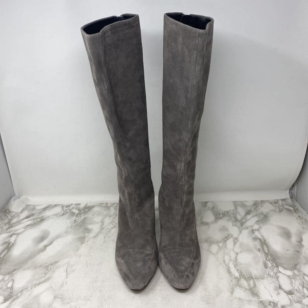 COLE HAAN WOMEN'S BOOTS grey 8