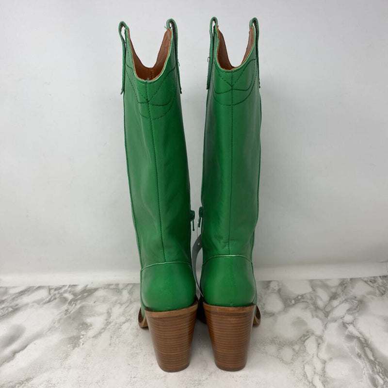 L'INTERVALLE WOMEN'S BOOTS green 38