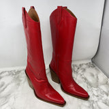 L'INTERVALLE WOMEN'S BOOTS red 38