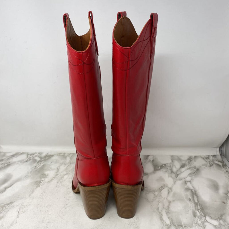 L'INTERVALLE WOMEN'S BOOTS red 38