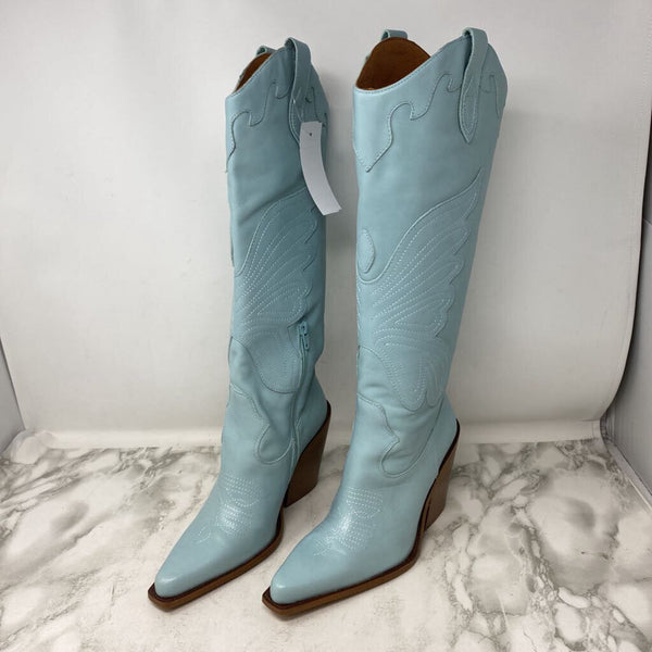 L'INTERVALLE WOMEN'S BOOTS light blue 38