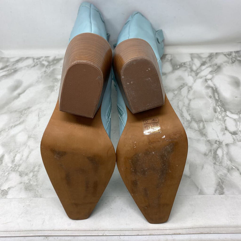 L'INTERVALLE WOMEN'S BOOTS light blue 38