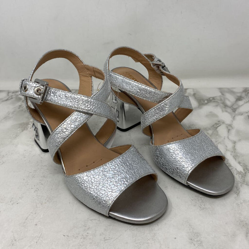 GEOX WOMEN'S HEELS silver 8