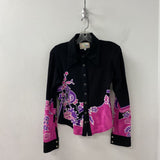 Design by Naomi WOMEN'S TOP black pink purple L