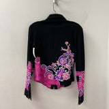 Design by Naomi WOMEN'S TOP black pink purple L