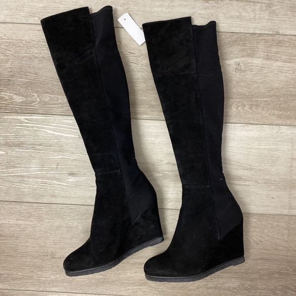 STUART WEITZMAN WOMEN'S BOOTS black 11.5