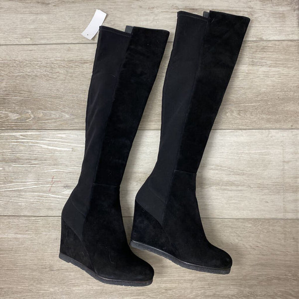 STUART WEITZMAN WOMEN'S BOOTS black 11.5