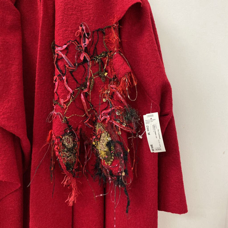 OLGA SARA WOMEN'S COAT red M