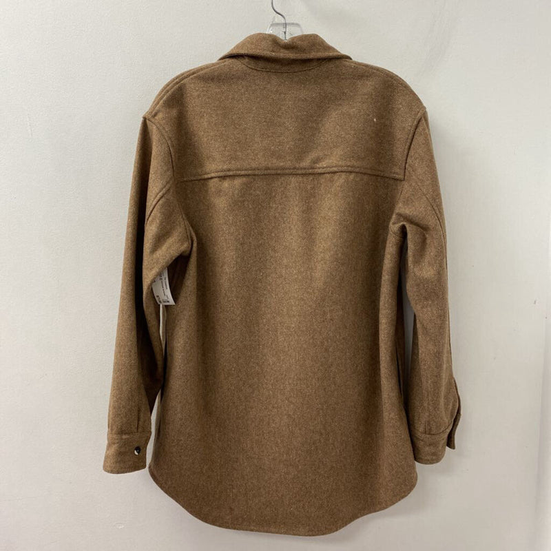 ANIAN WOMEN'S COAT brown mix S