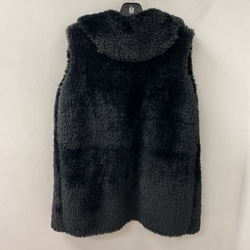 GUESS WOMEN'S VESTS OUTERWEAR black M