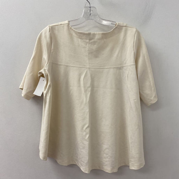 Club Monaco WOMEN'S TOP cream S