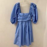 ABERCROMBIE & FITCH WOMEN'S DRESS blue M