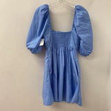 ABERCROMBIE & FITCH WOMEN'S DRESS blue M