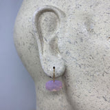 ANTHROPOLOGIE WOMEN'S EARRINGS mauve