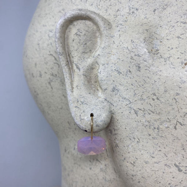 ANTHROPOLOGIE WOMEN'S EARRINGS mauve