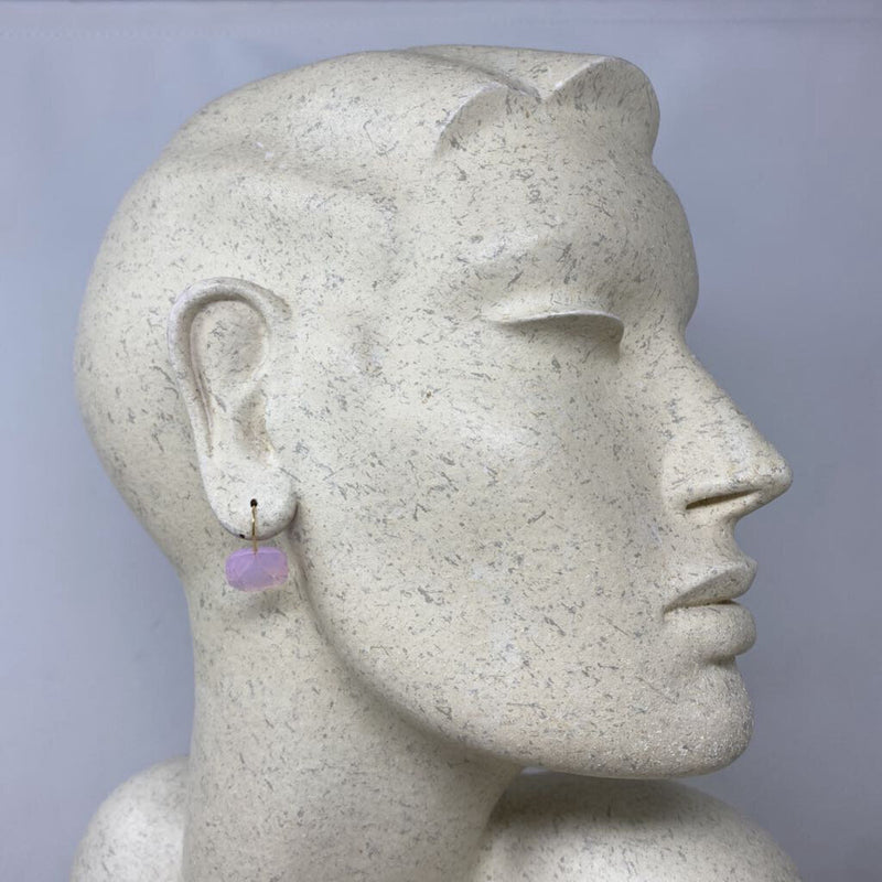 ANTHROPOLOGIE WOMEN'S EARRINGS mauve