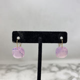 ANTHROPOLOGIE WOMEN'S EARRINGS mauve