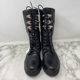 RON WHITE WOMEN'S BOOTS black silver 41