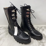 RON WHITE WOMEN'S BOOTS black silver 41