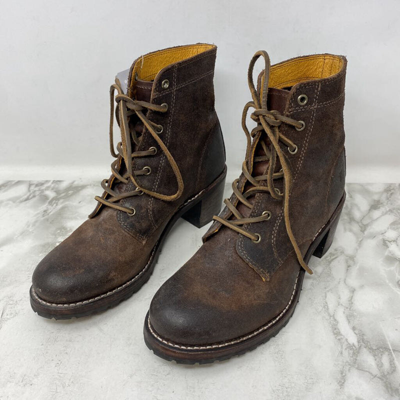 FRYE WOMEN'S BOOTS brown 9