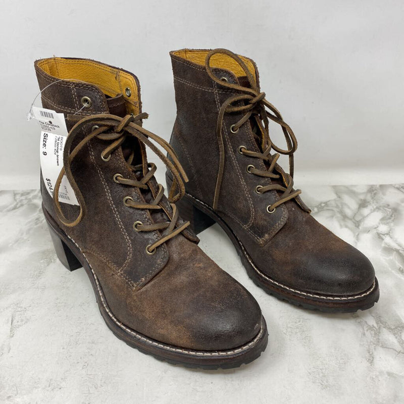 FRYE WOMEN'S BOOTS brown 9