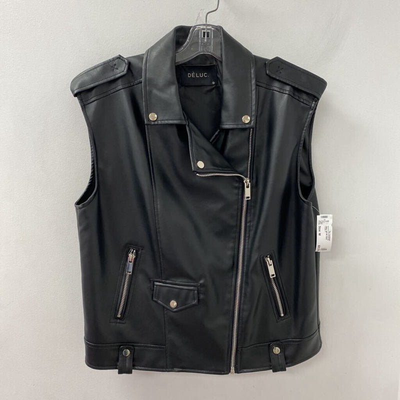 WOMEN'S VESTS OUTERWEAR black M