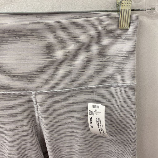 LULULEMON WOMEN'S ACTIVE BOTTOM white grey 10