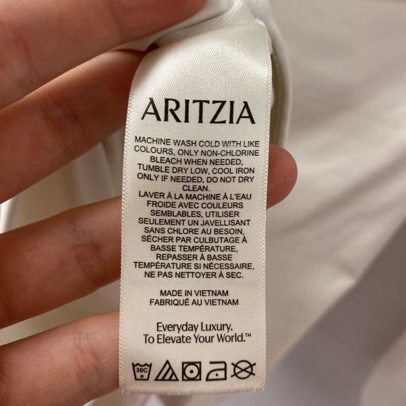 ARITZIA WOMEN'S TOP ivory L