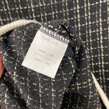 OAK + FORT WOMEN'S TOP black cream L