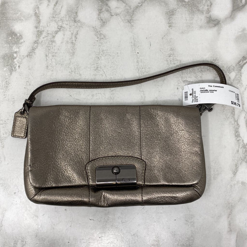 COACH WOMEN'S BAG pewter