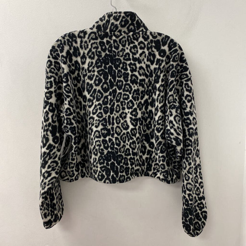 TNA WOMEN'S SWEATER black grey L