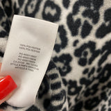 TNA WOMEN'S SWEATER black grey L