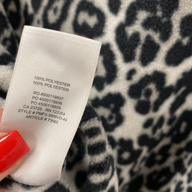 TNA WOMEN'S SWEATER black grey L