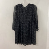 SUNDAY BEST WOMEN'S DRESS black white M