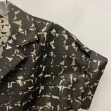 comrags WOMEN'S BLOUSE/SHIRT black gold silver XS