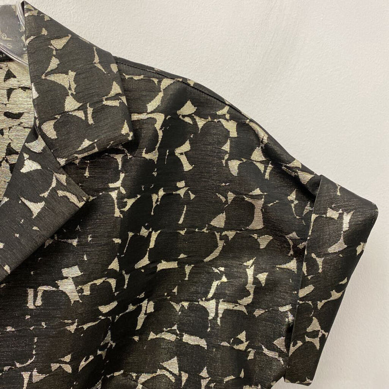 comrags WOMEN'S BLOUSE/SHIRT black gold silver XS