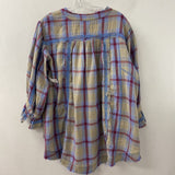 WE THE FREE WOMEN'S TOP blue red beige L