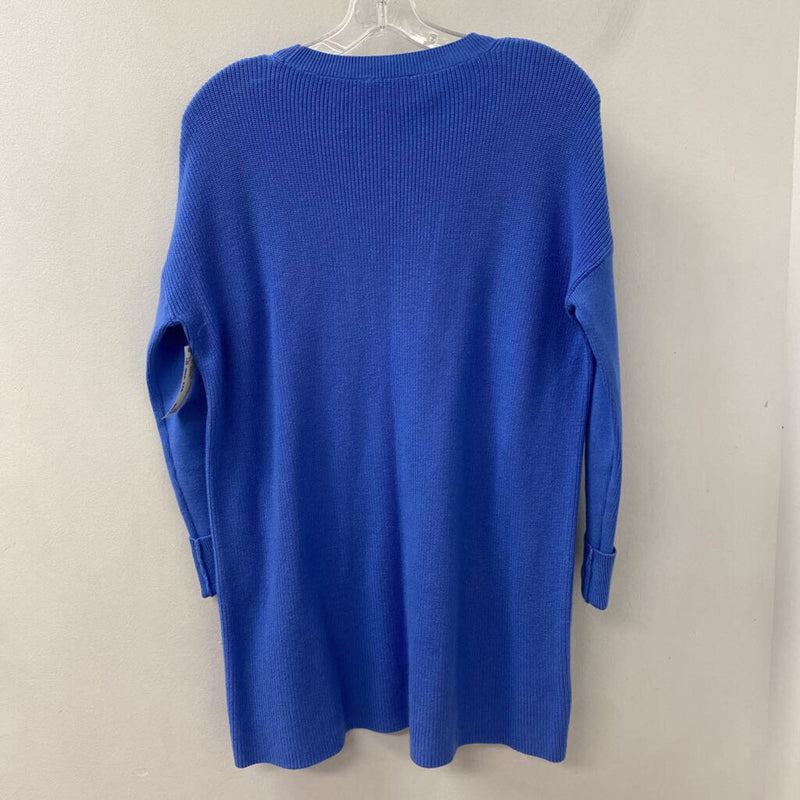 EILEEN FISHER WOMEN'S SWEATER blue XXS