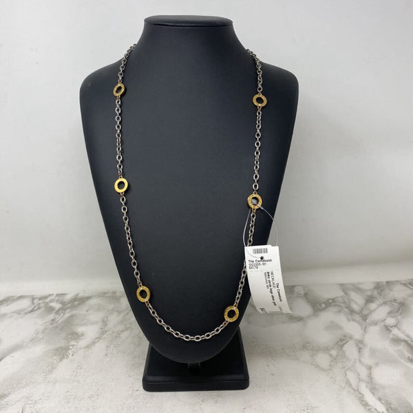 COACH WOMEN'S NECKLACE silver gold