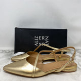 NATURALIZER WOMEN'S FLATS gold 9