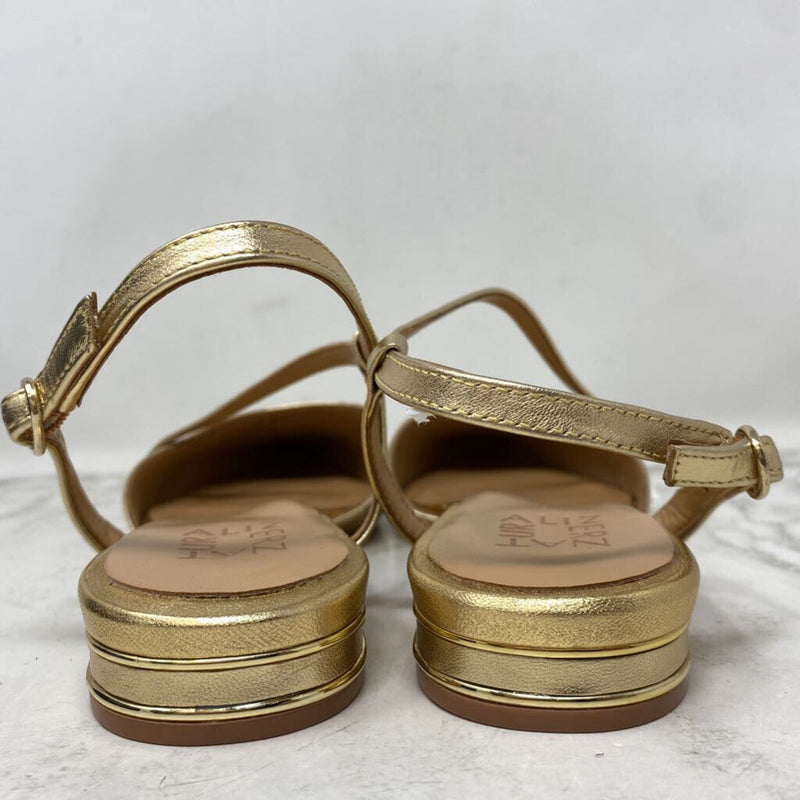 NATURALIZER WOMEN'S FLATS gold 9