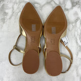 NATURALIZER WOMEN'S FLATS gold 9