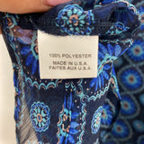 Misa WOMEN'S BLOUSE/SHIRT blue navy M