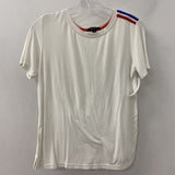 PINK TARTAN WOMEN'S T-SHIRT white red blue S