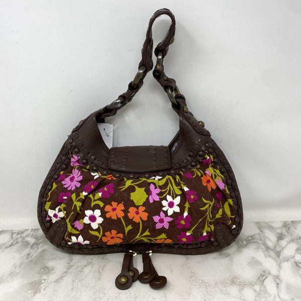 ISABELLA FIORE WOMEN'S BAG brown pink green