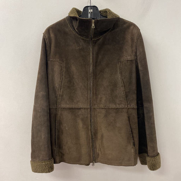 GUESS WOMEN'S COAT brown L